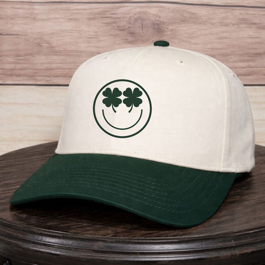 Shamrock Smile | LC Elizabeth Original | Embroidered Baseball Hat