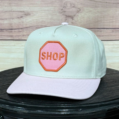 Stop & Shop Patch | LC Elizabeth Original | Heat Applied Patch Hat