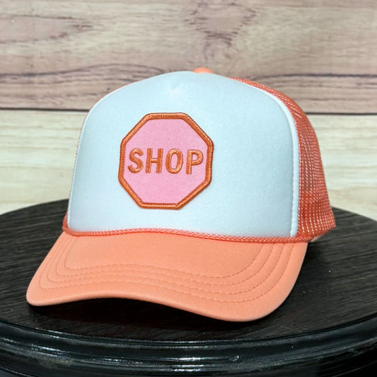 Stop & Shop Patch | LC Elizabeth Original | Heat Applied Patch Hat