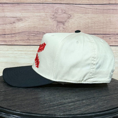 Baseball Softball Threads 3D | LC Elizabeth Original | Embroidered Puff Trucker Hat