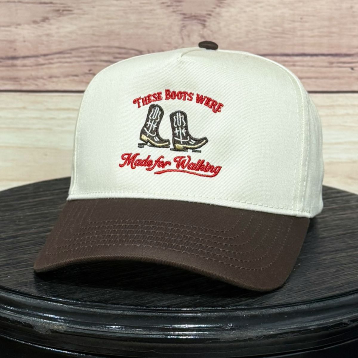 These Boots | LC Elizabeth Original | Embroidered Trucker Hat