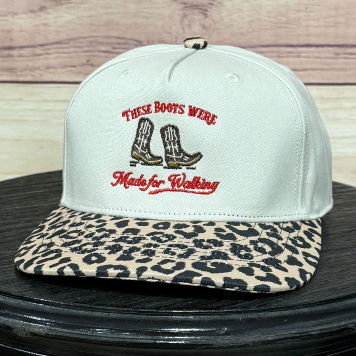 These Boots | LC Elizabeth Original | Embroidered Trucker Hat