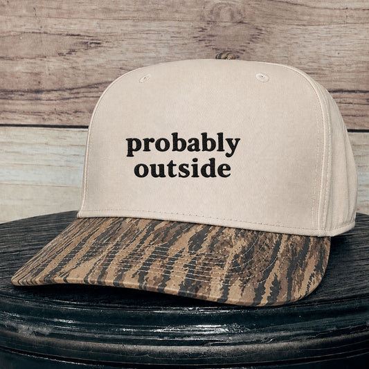 Probably Outside | LC Elizabeth Original | Embroidered Trucker Hat