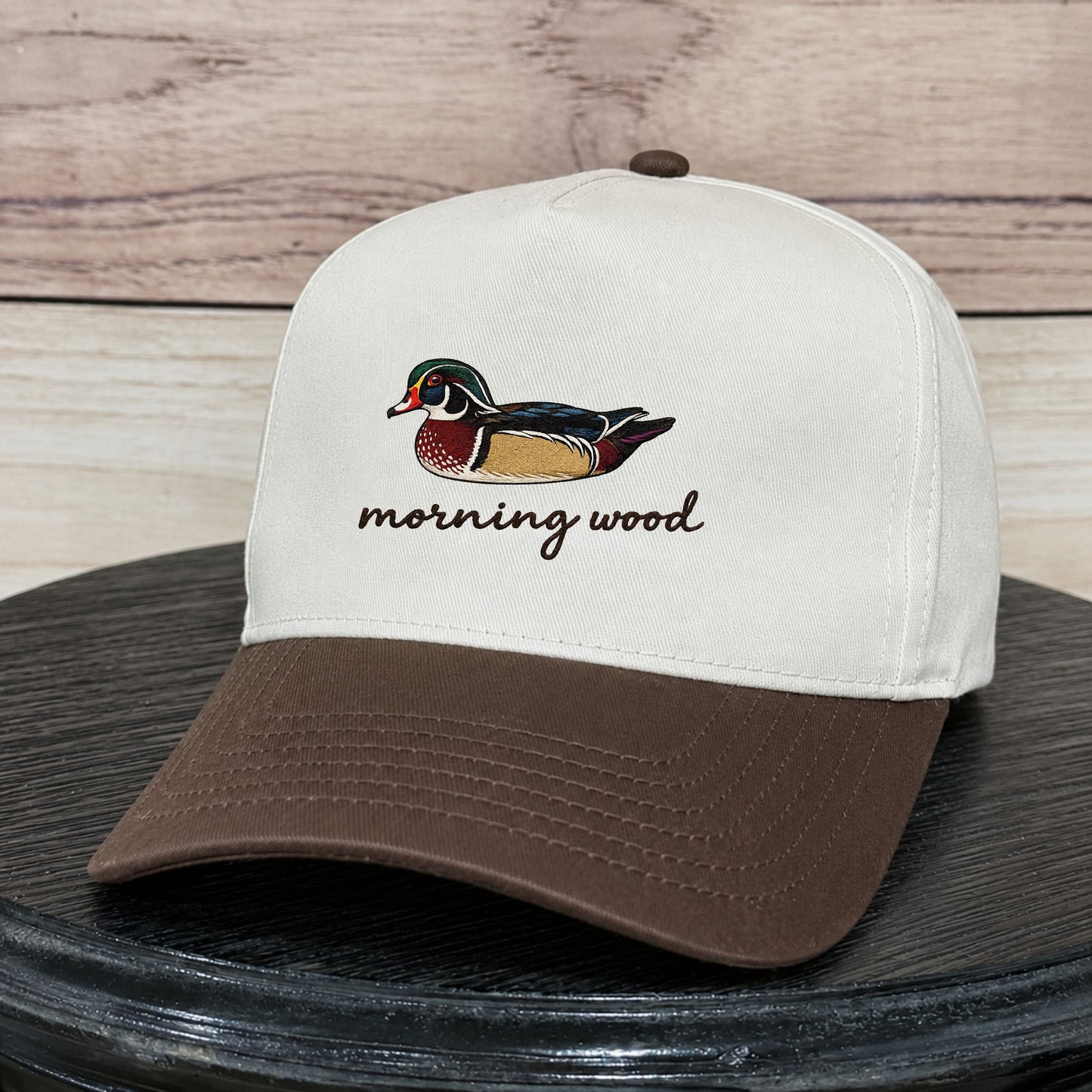 Morning Wood - Wood Duck | LC Elizabeth Original | Embroidered Trucker Hat