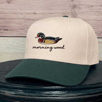 Morning Wood - Wood Duck | LC Elizabeth Original | Embroidered Trucker Hat