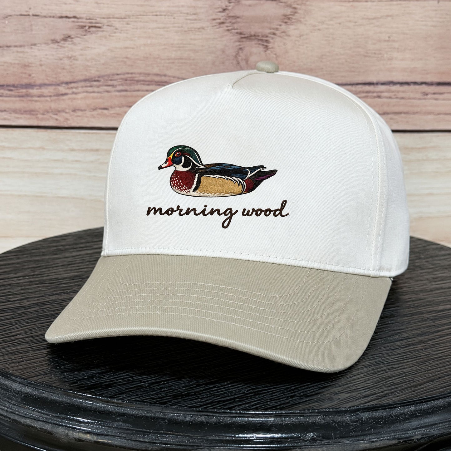 Morning Wood - Wood Duck | LC Elizabeth Original | Embroidered Trucker Hat