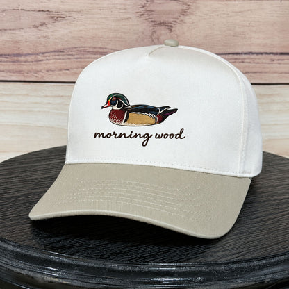 Morning Wood - Wood Duck | LC Elizabeth Original | Embroidered Trucker Hat