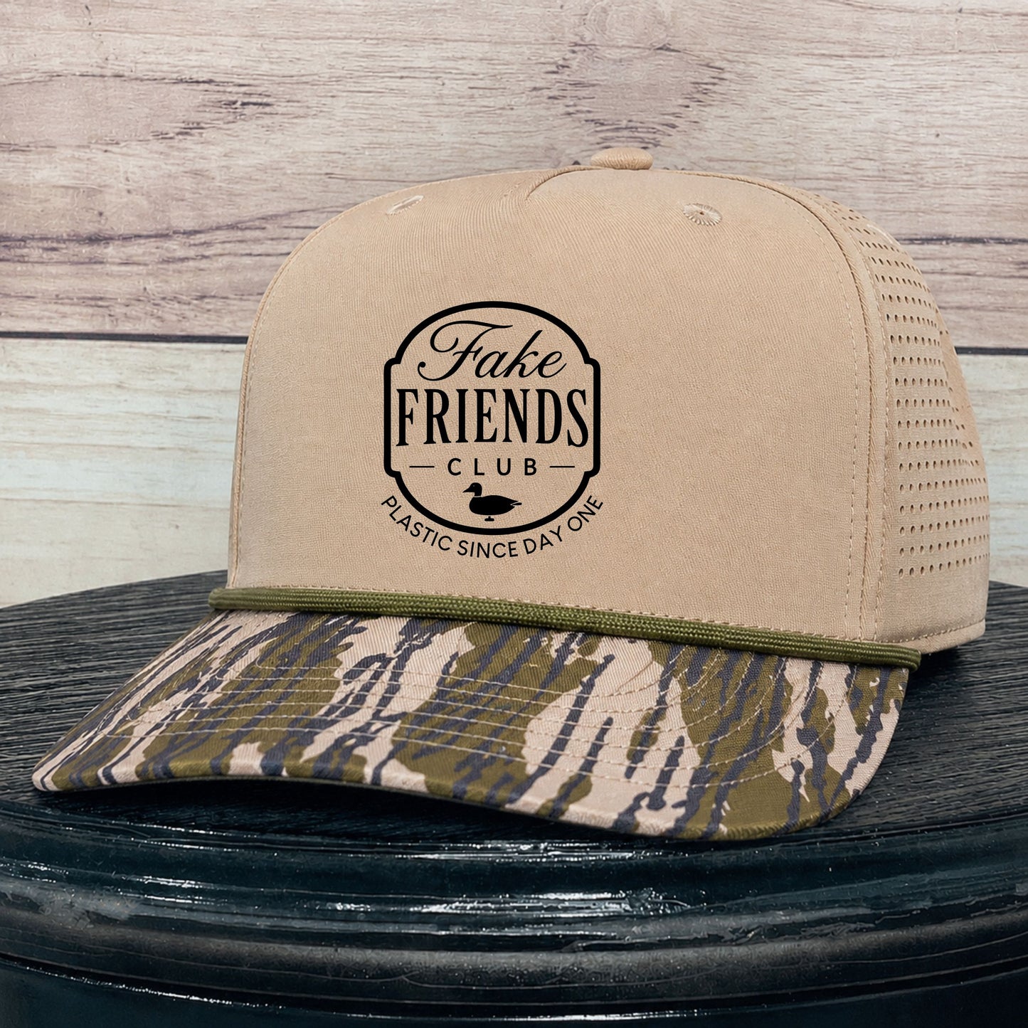 Fake Friends Duck Club | LC Elizabeth Original | Embroidered Trucker Hat