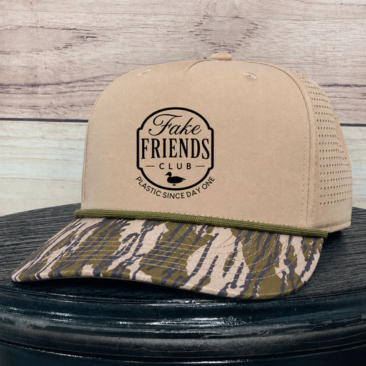 Fake Friends Duck Club | LC Elizabeth Original | Embroidered Trucker Hat