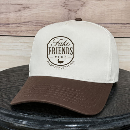 Fake Friends Duck Club | LC Elizabeth Original | Embroidered Trucker Hat