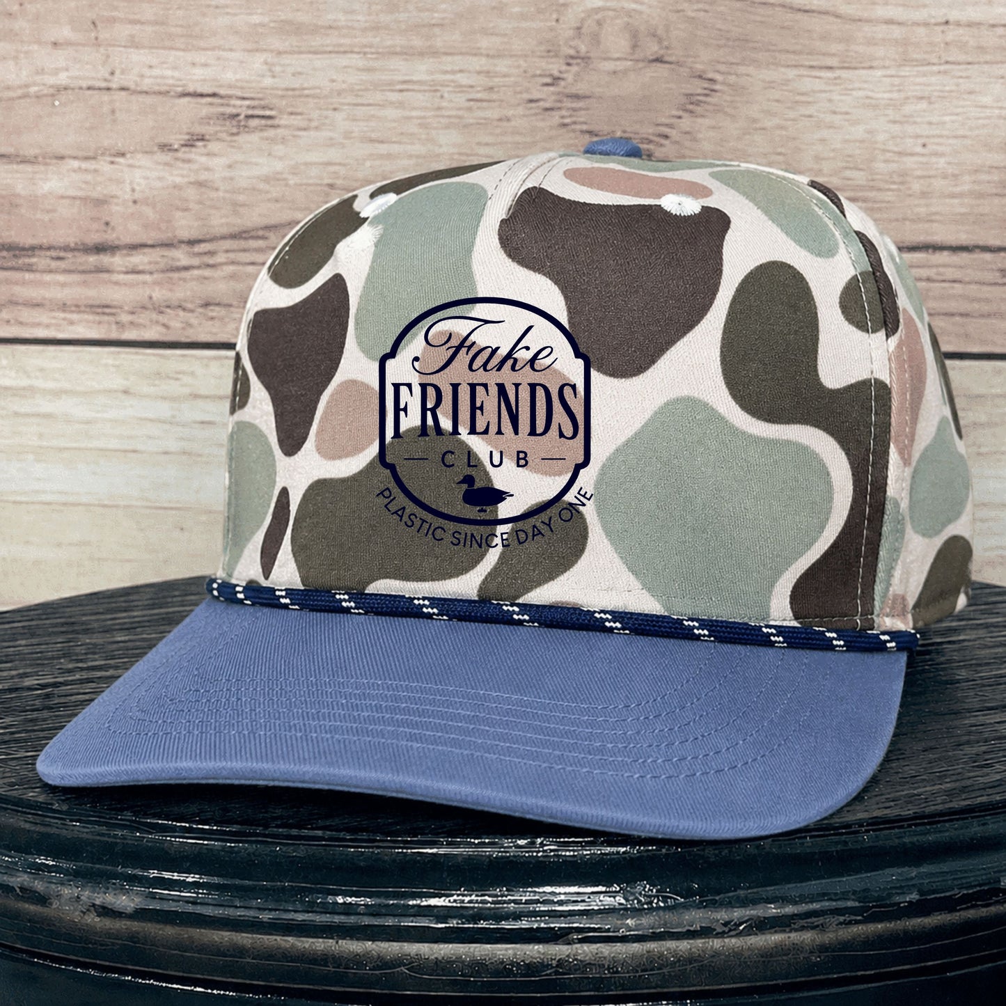 Fake Friends Duck Club | LC Elizabeth Original | Embroidered Trucker Hat