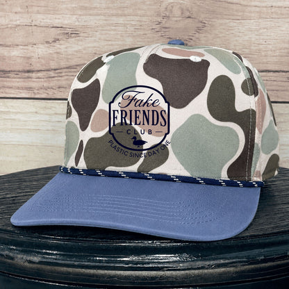 Fake Friends Duck Club | LC Elizabeth Original | Embroidered Trucker Hat