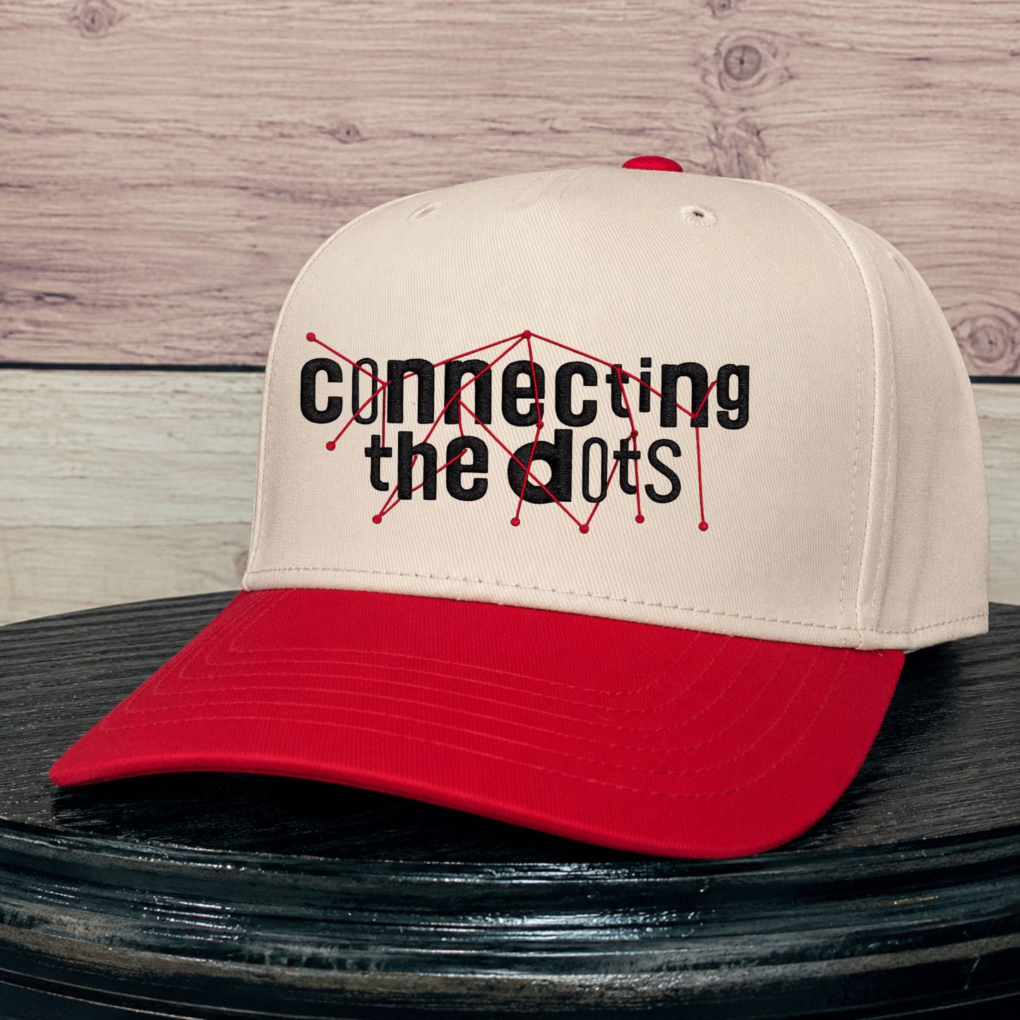 Connecting the Dots | LC Elizabeth Original | Embroidered Trucker Hat