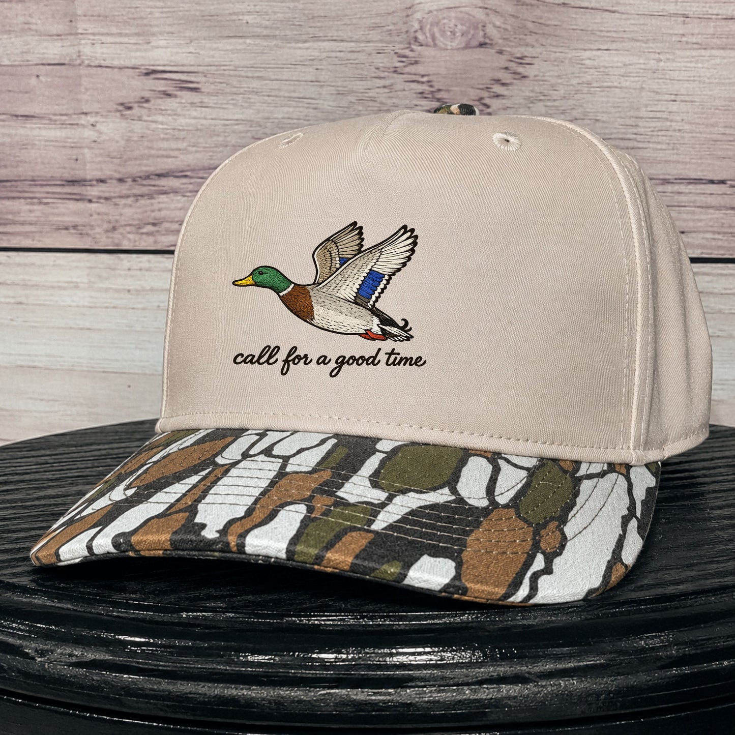Call for a Good Time - Mallard | LC Elizabeth Original | Embroidered Trucker Hat