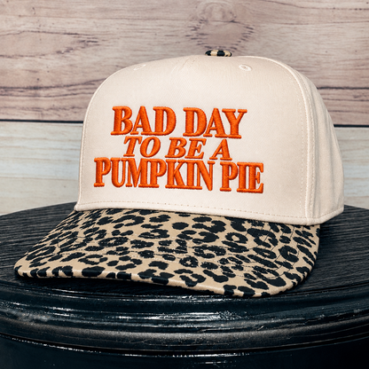 Bad Day to be a Pumpkin Pie | Funny Embroidered Trucker Hat