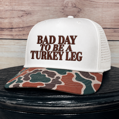 Bad Day to Be a Turkey Leg | Funny Thanksgiving Trucker Hat