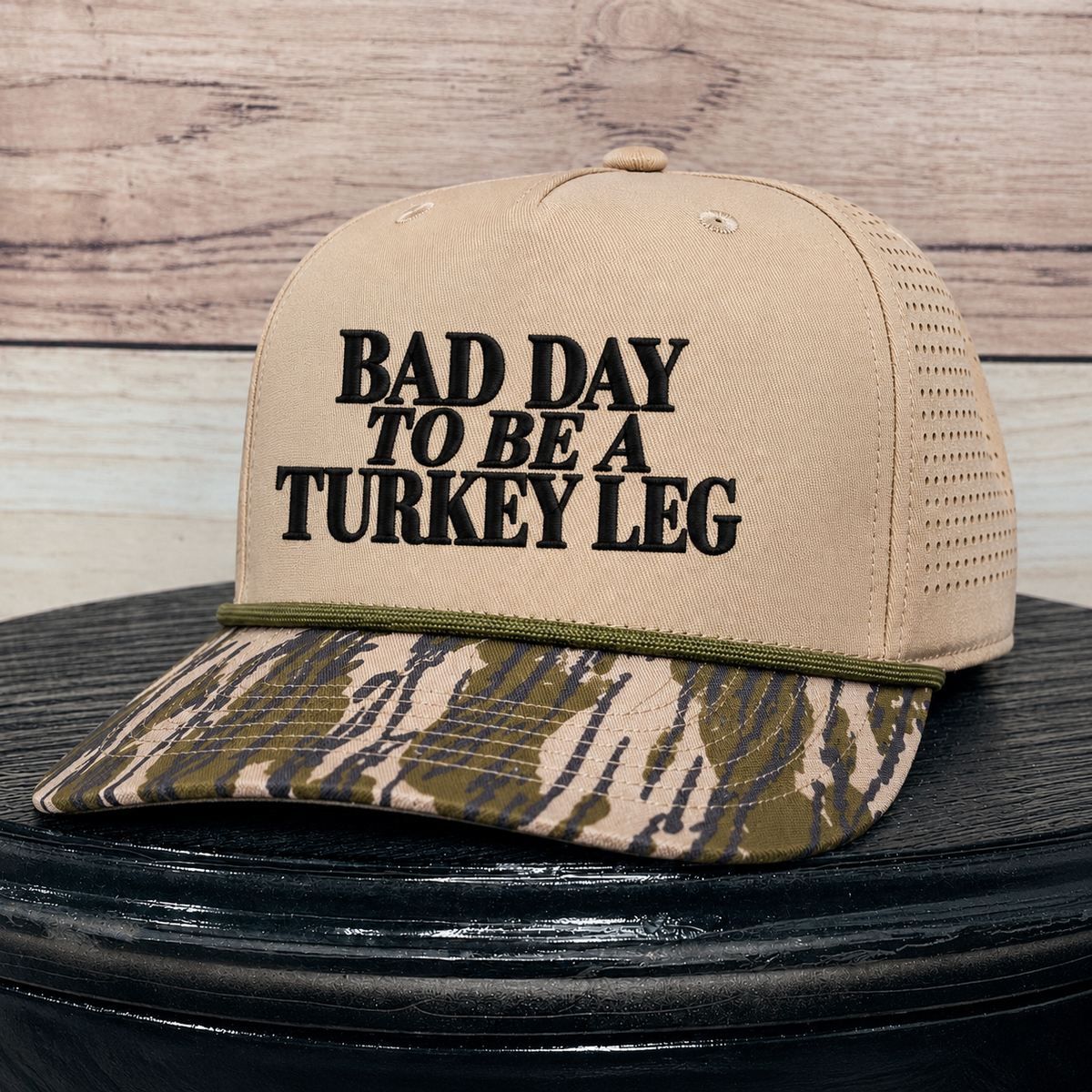 Bad Day to Be a Turkey Leg | Funny Thanksgiving Trucker Hat