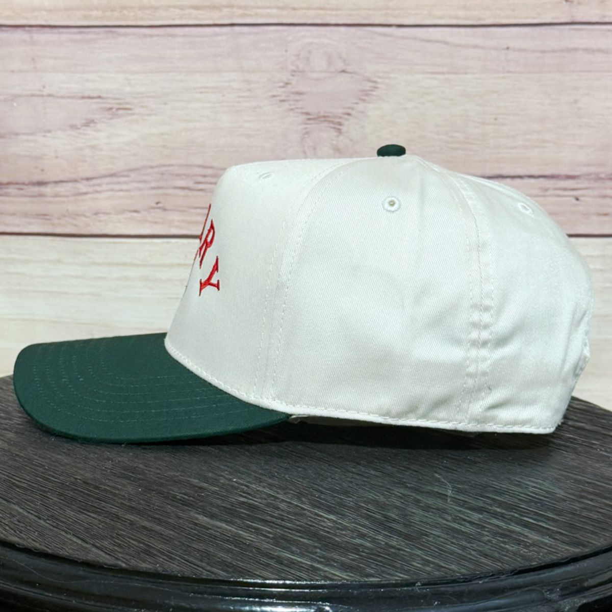 Merry Mistletoe | Christmas Embroidered Baseball Hat