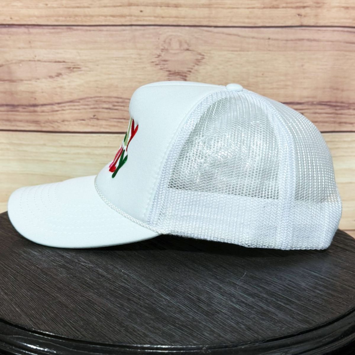 Holly Jolly | Embroidered Christmas Baseball & Foam Trucker Hat