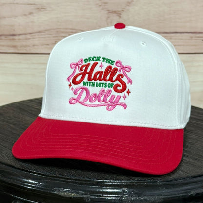 Deck the Halls with Dolly | Embroidered Christmas Hat