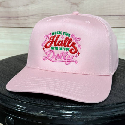 Deck the Halls with Dolly | Embroidered Christmas Hat