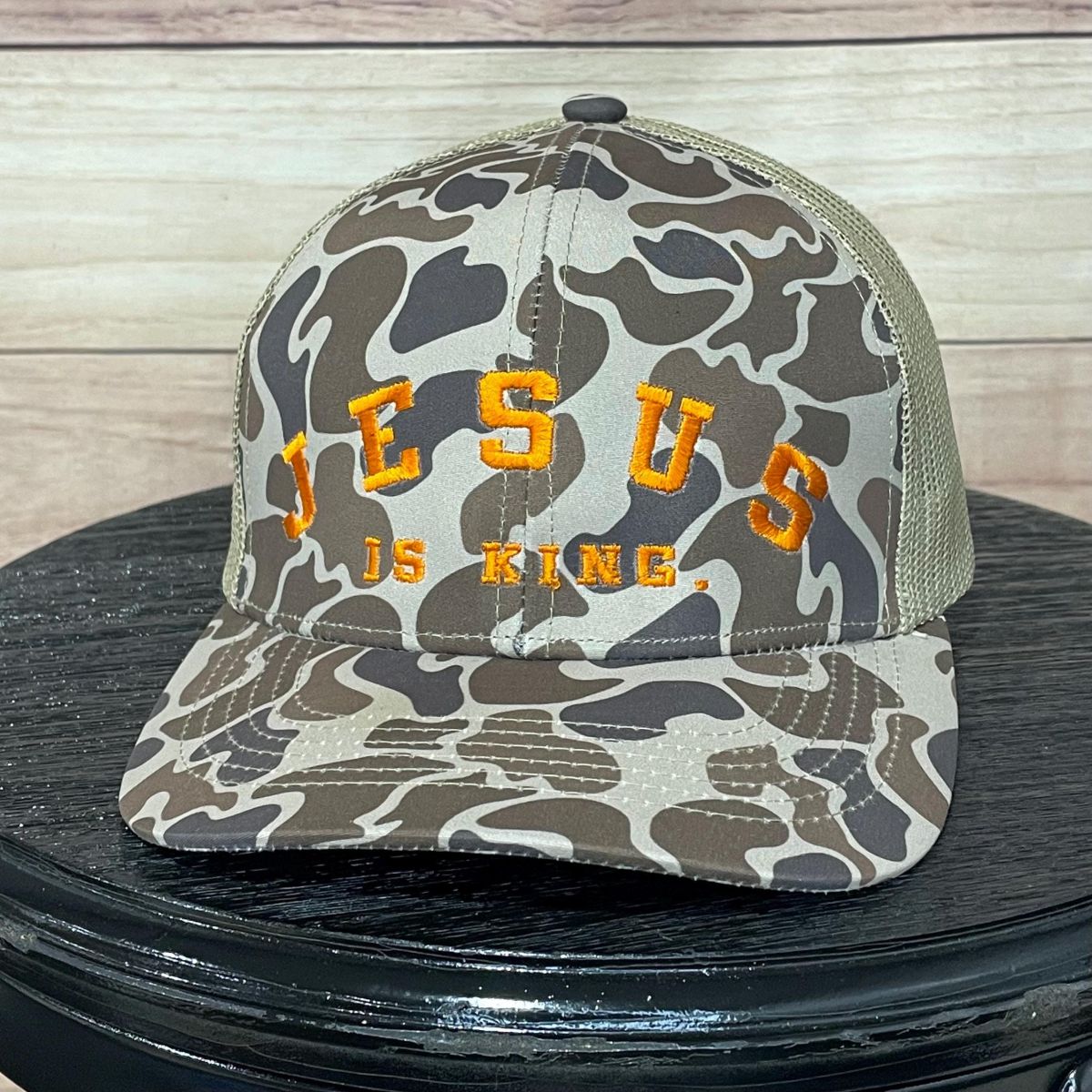 Jesus is King | LC Elizabeth Original | Embroidered Baseball Hat