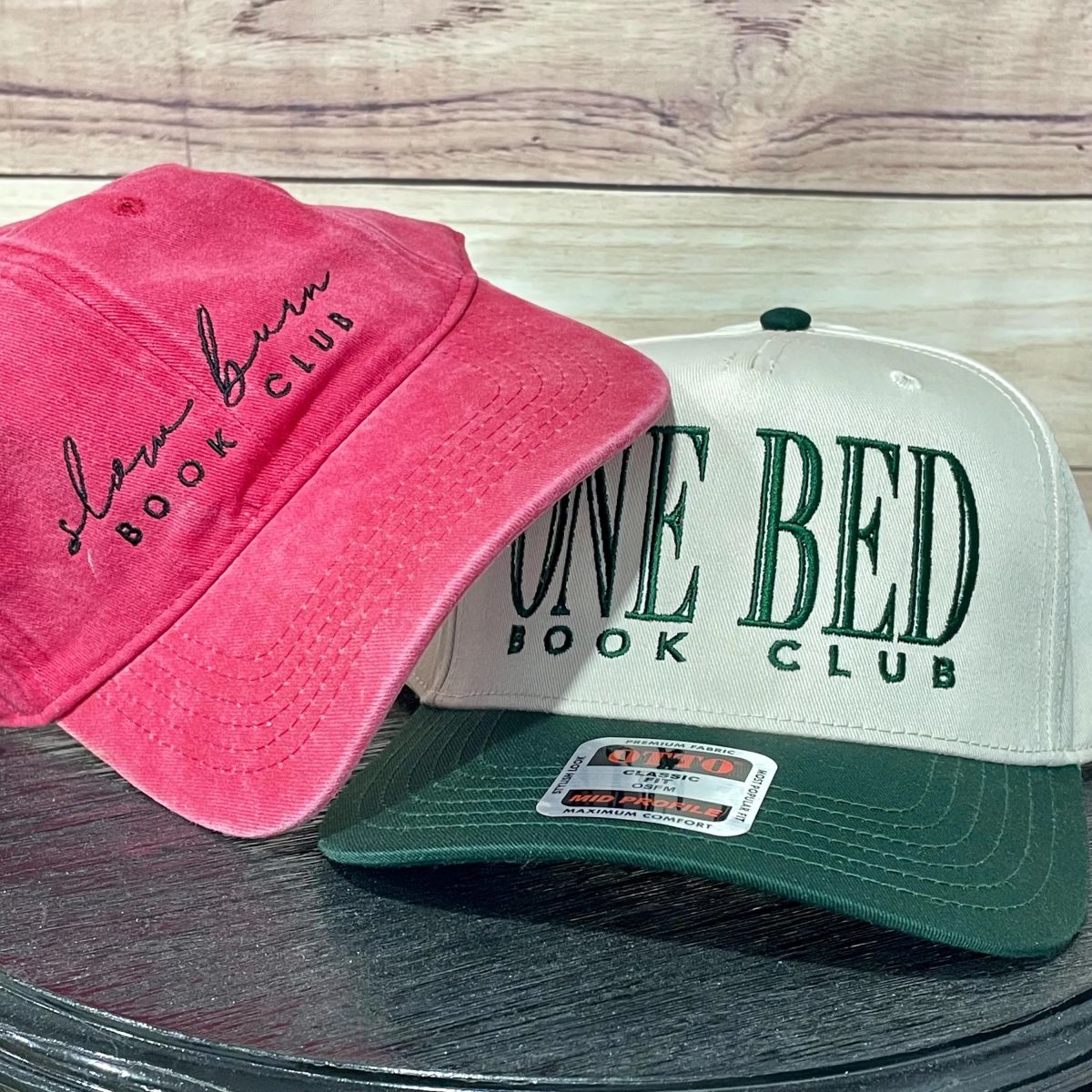 One Bed Book Club | LC Elizabeth Original | Embroidered Trucker Hat