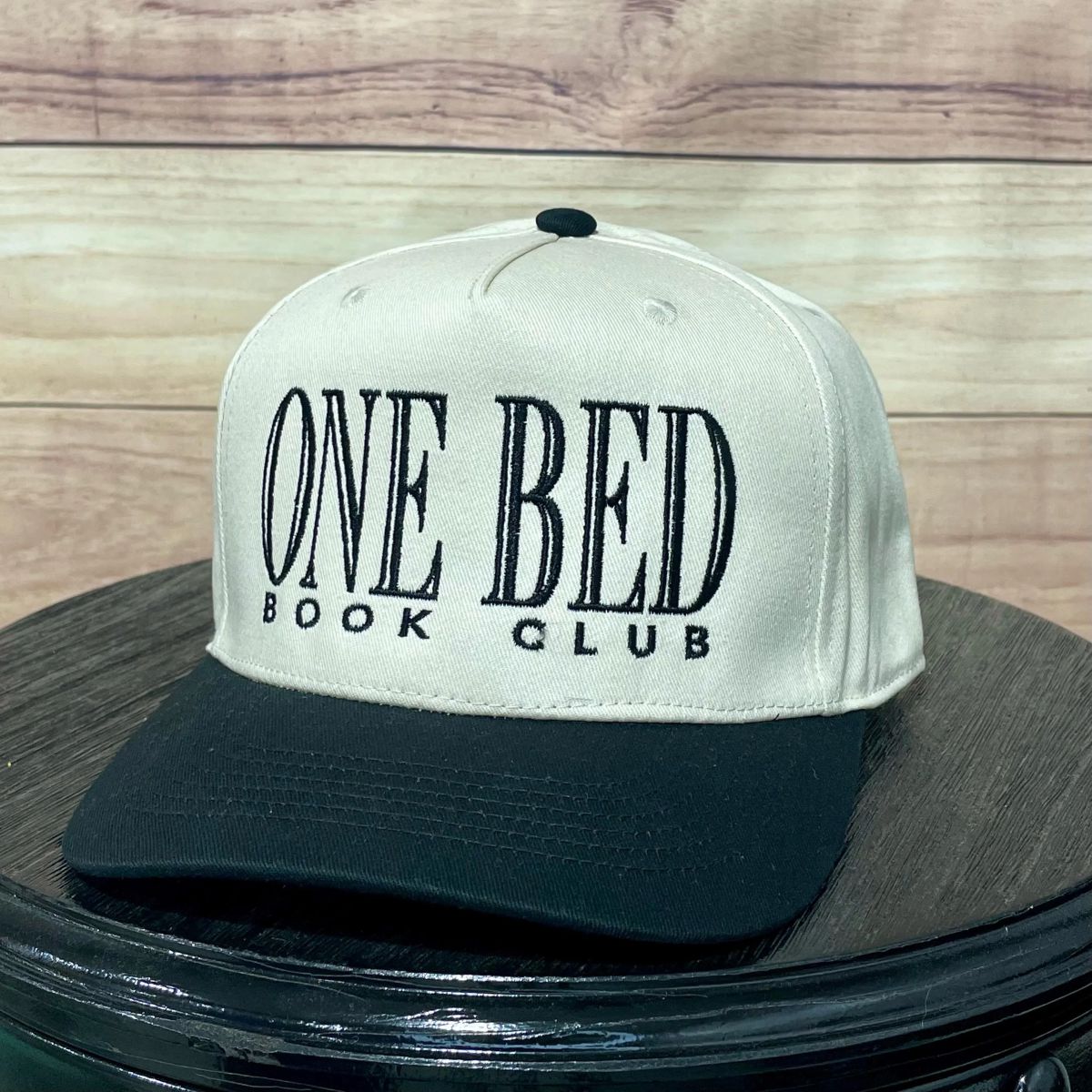 One Bed Book Club | LC Elizabeth Original | Embroidered Trucker Hat