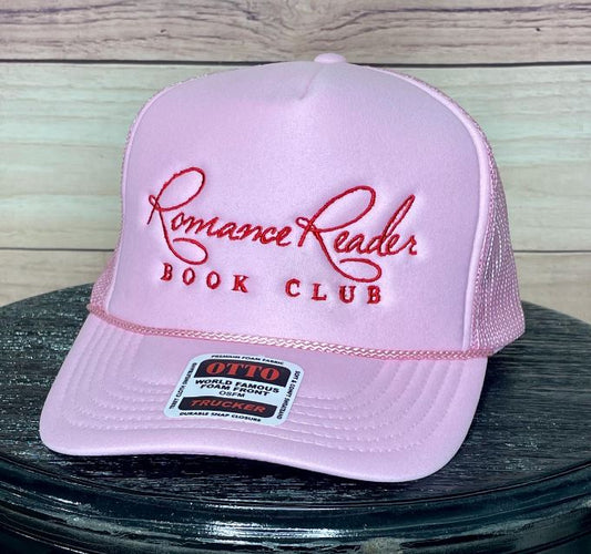 Romance Reader Book Club | LC Elizabeth Original | Embroidered Trucker Hat
