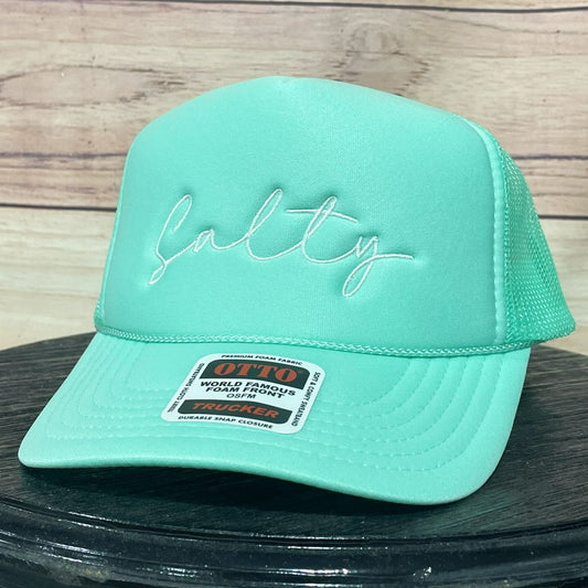 Salty | LC Elizabeth Original | Embroidered Trucker Hat