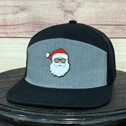 Santa Shades PVC Patch | LC Elizabeth Original | Patch Trucker Hat