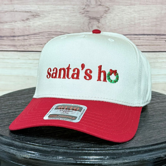 Santa's Ho | LC Elizabeth Original | Embroidered Trucker Hat