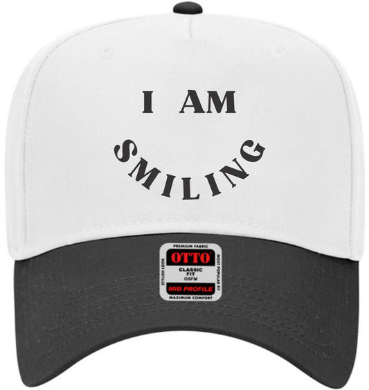 I Am Smiling | LC Elizabeth Original | Embroidered Trucker Hat
