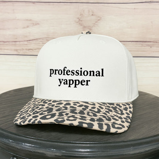 Professional Yapper | LC Elizabeth Original | Embroidered Hat