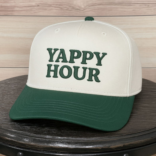 Yappy Hour | LC Elizabeth Original | Embroidered Hat