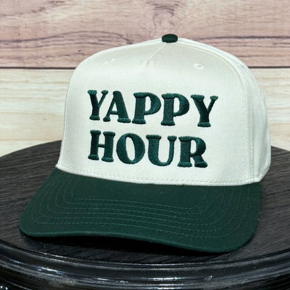 Yappy Hour | LC Elizabeth Original | Embroidered Hat