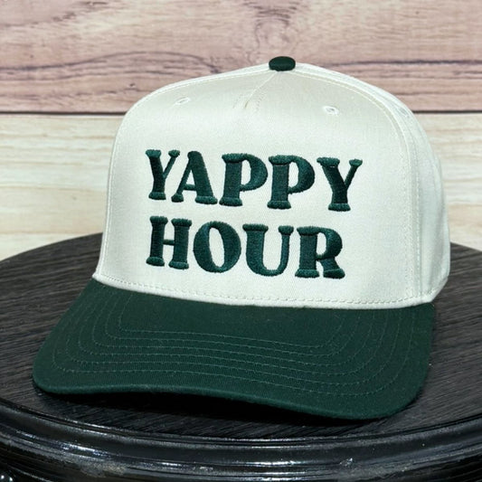 Yappy Hour | LC Elizabeth Original | Embroidered Hat