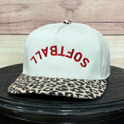 Softball Upside Down | LC Elizabeth Original | Embroidered Trucker Hat