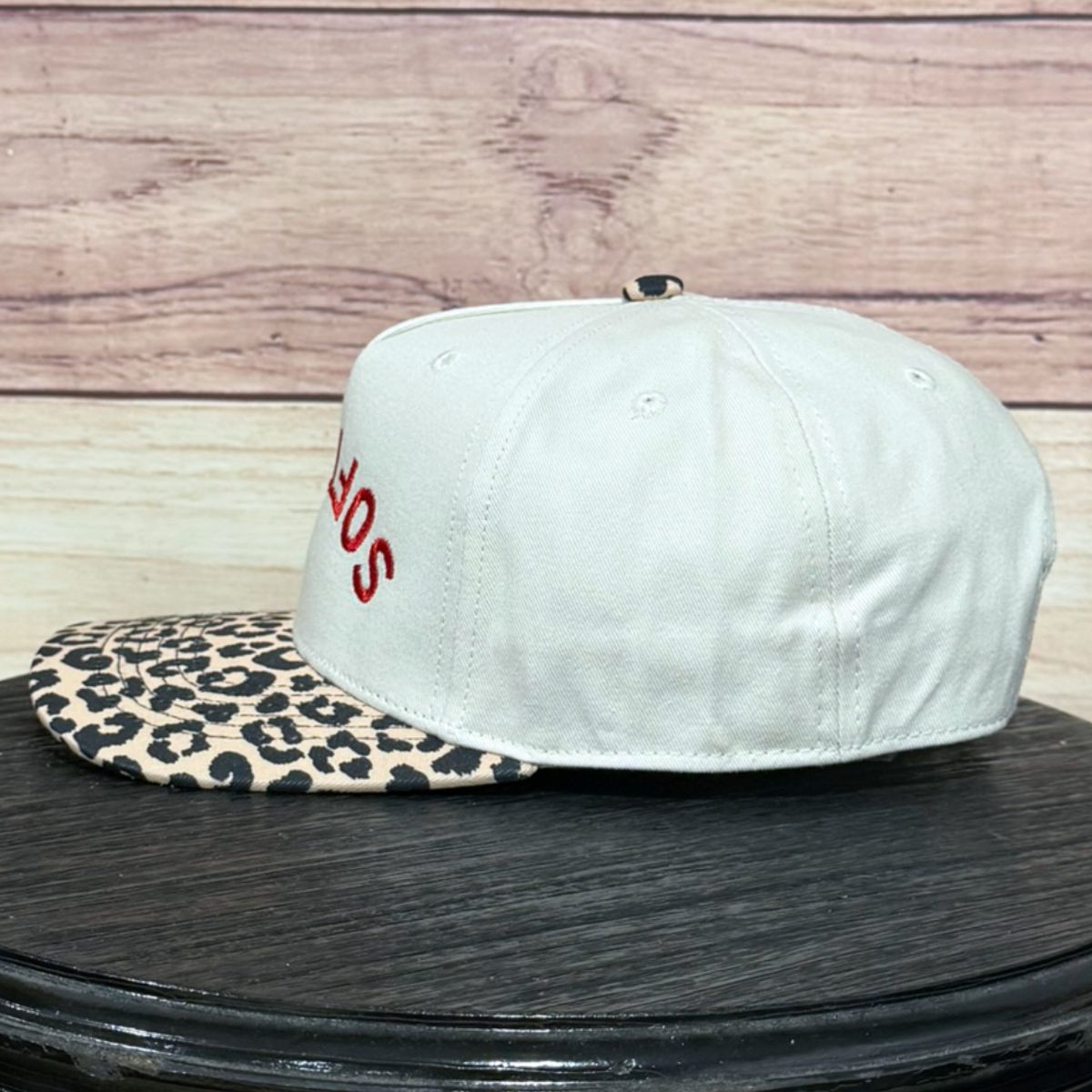 Softball Upside Down | LC Elizabeth Original | Embroidered Trucker Hat