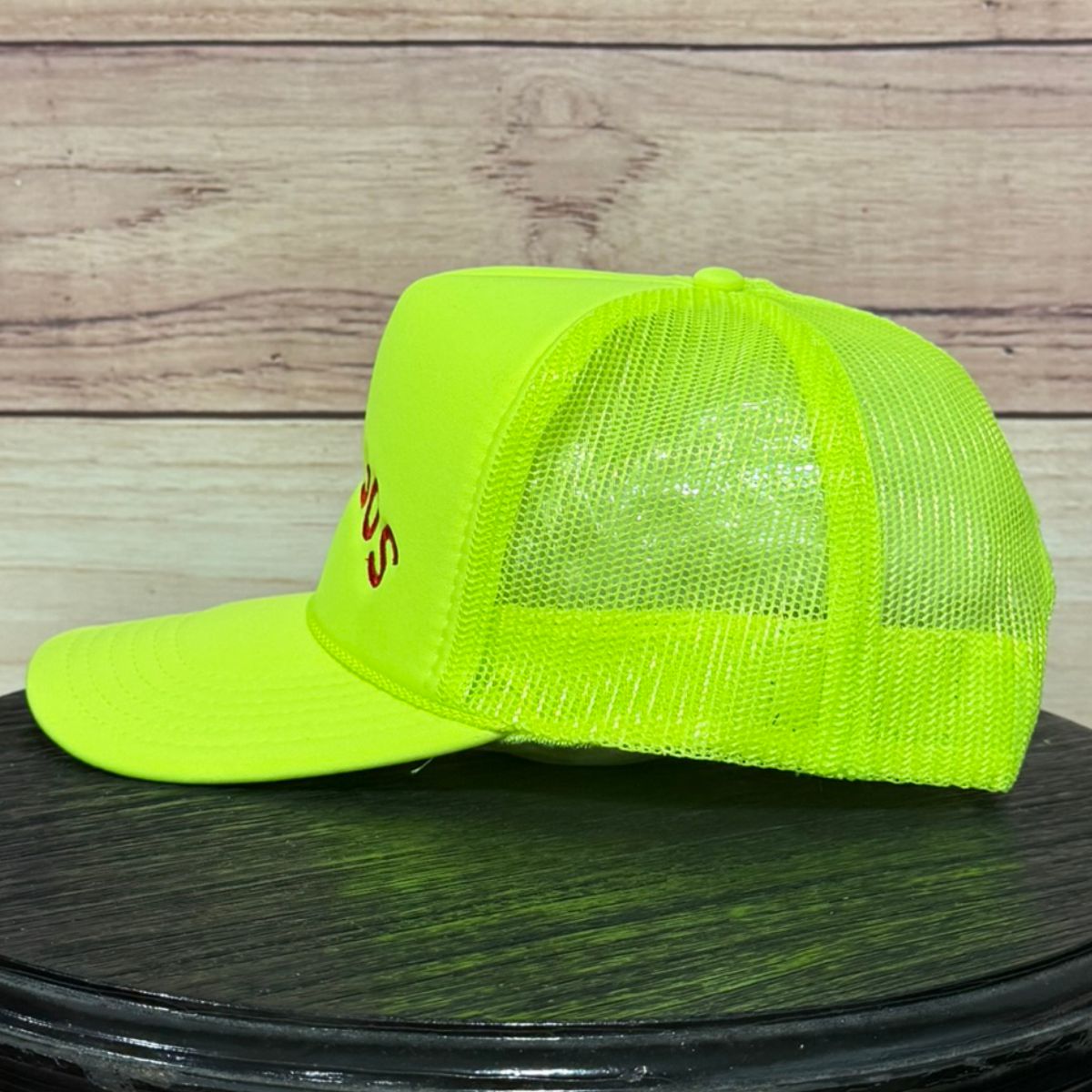 Softball Upside Down | LC Elizabeth Original | Embroidered Trucker Hat