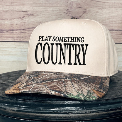 Play Something Country | LC Elizabeth Original | Embroidered Trucker Hat