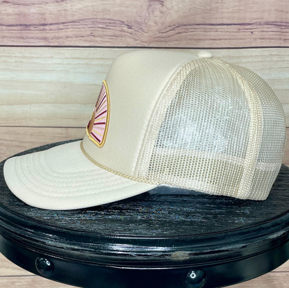 Sunrise Sunset Woven Patch | LC Elizabeth Original | Trucker Hat Patches