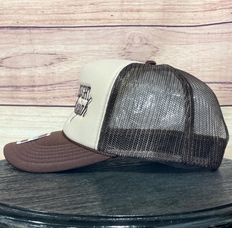 Hard Fought Hallelujah | LC Elizabeth Original | Embroidered Foam Trucker Hat