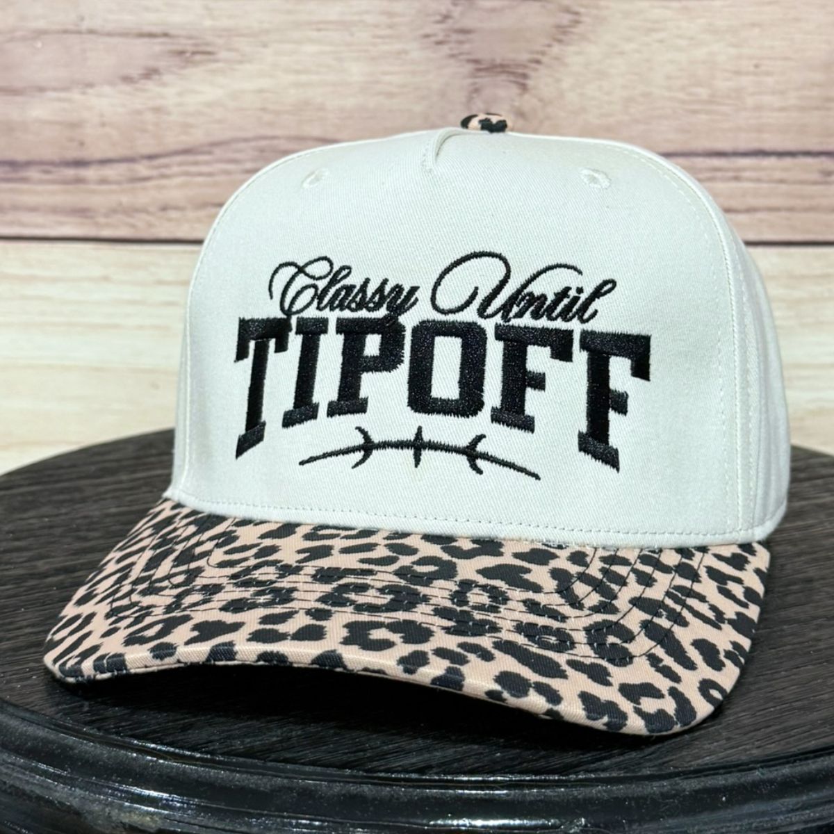 Classy Until Tip Off | LC Elizabeth Original | Embroidered Trucker Hat