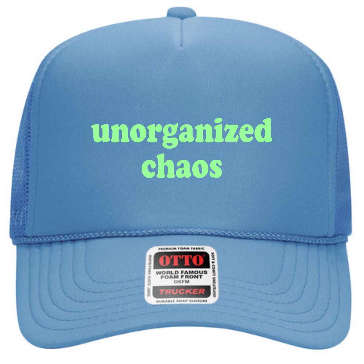 Unorganized Chaos | LC Elizabeth Original | Embroidered Trucker Hat