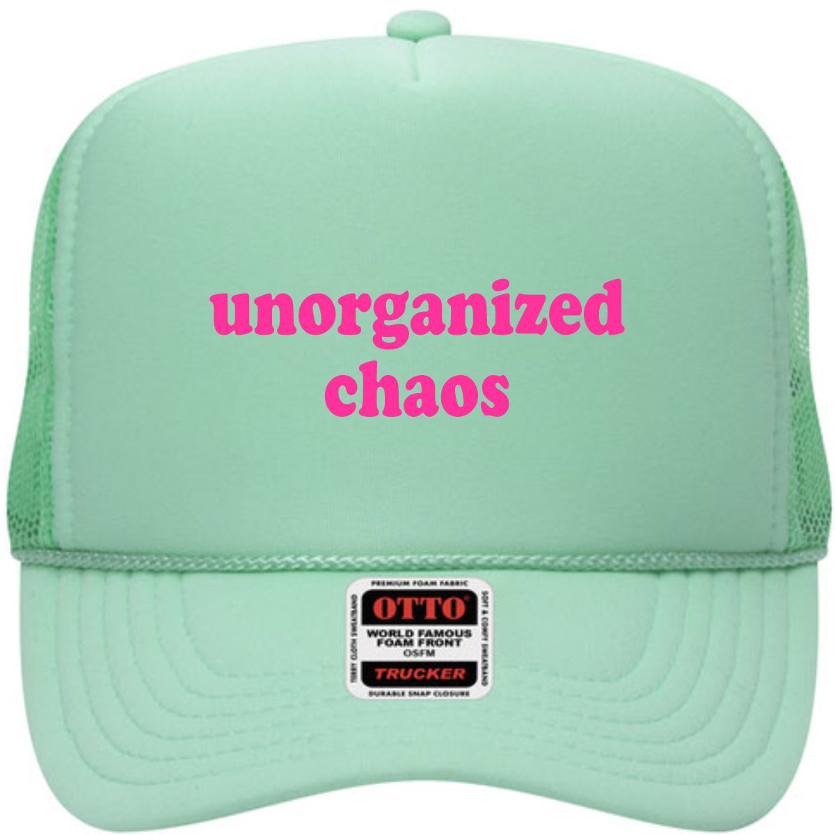Unorganized Chaos | LC Elizabeth Original | Embroidered Trucker Hat