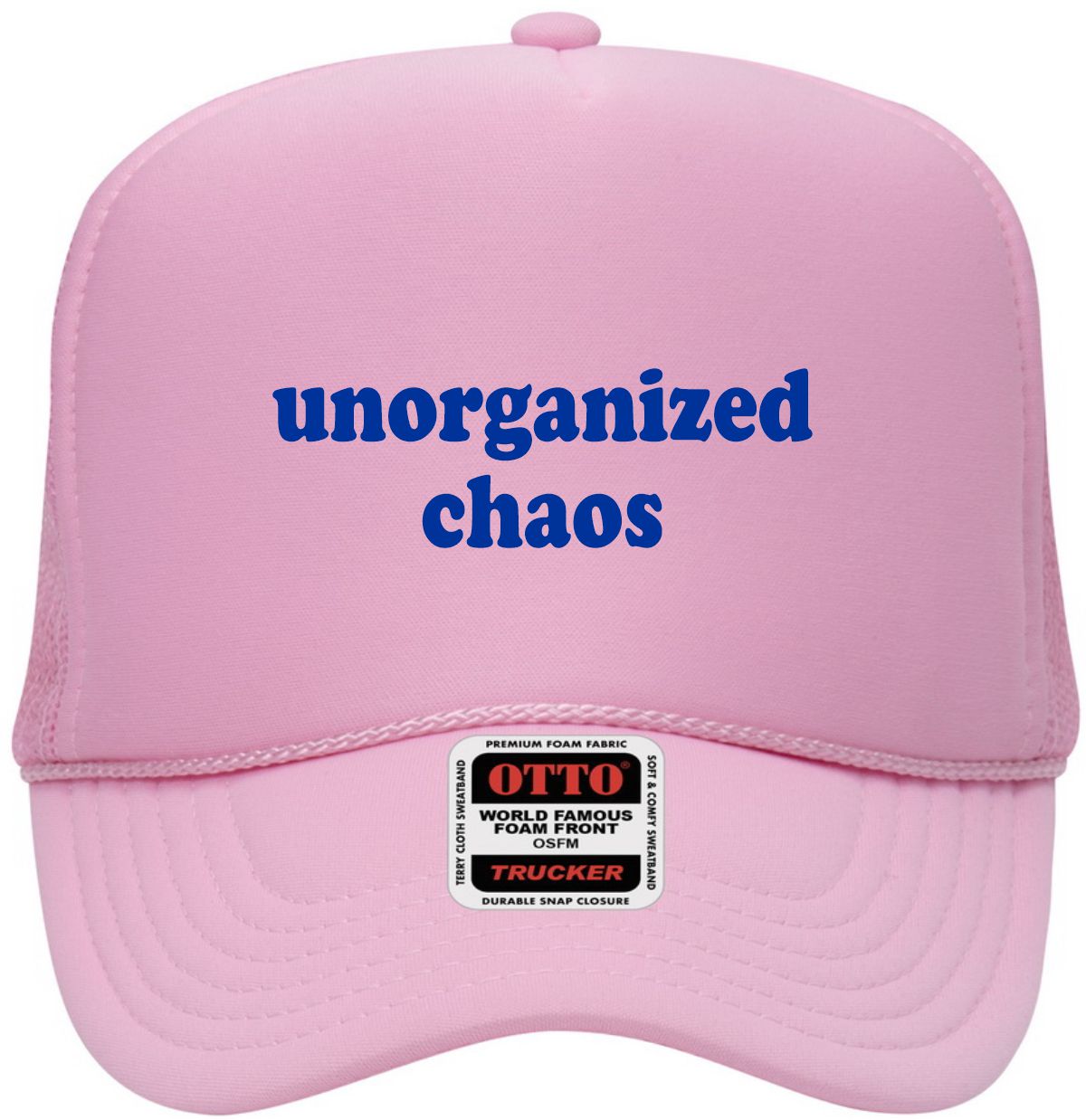 Unorganized Chaos | LC Elizabeth Original | Embroidered Trucker Hat