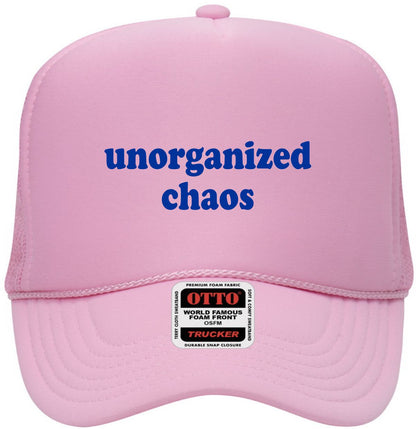 Unorganized Chaos | LC Elizabeth Original | Embroidered Trucker Hat