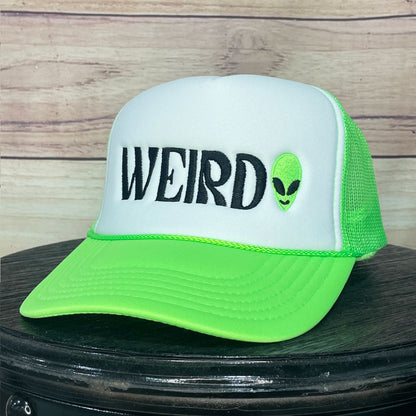 Weirdo Alien | LC Elizabeth Original | Embroidered Trucker Hat