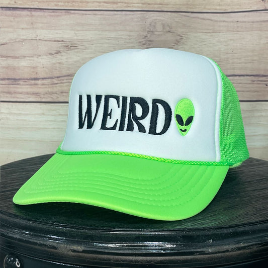 Weirdo Alien | LC Elizabeth Original | Embroidered Trucker Hat